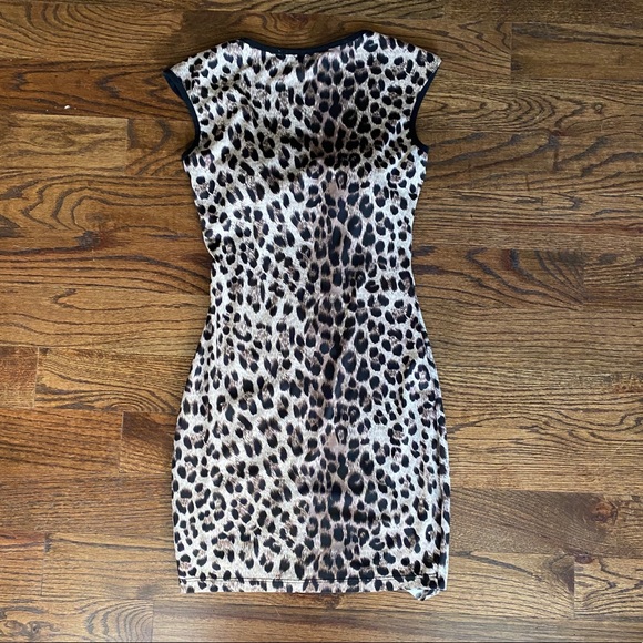 Forever 21 Cheetah Dress M - Picture 3 of 4